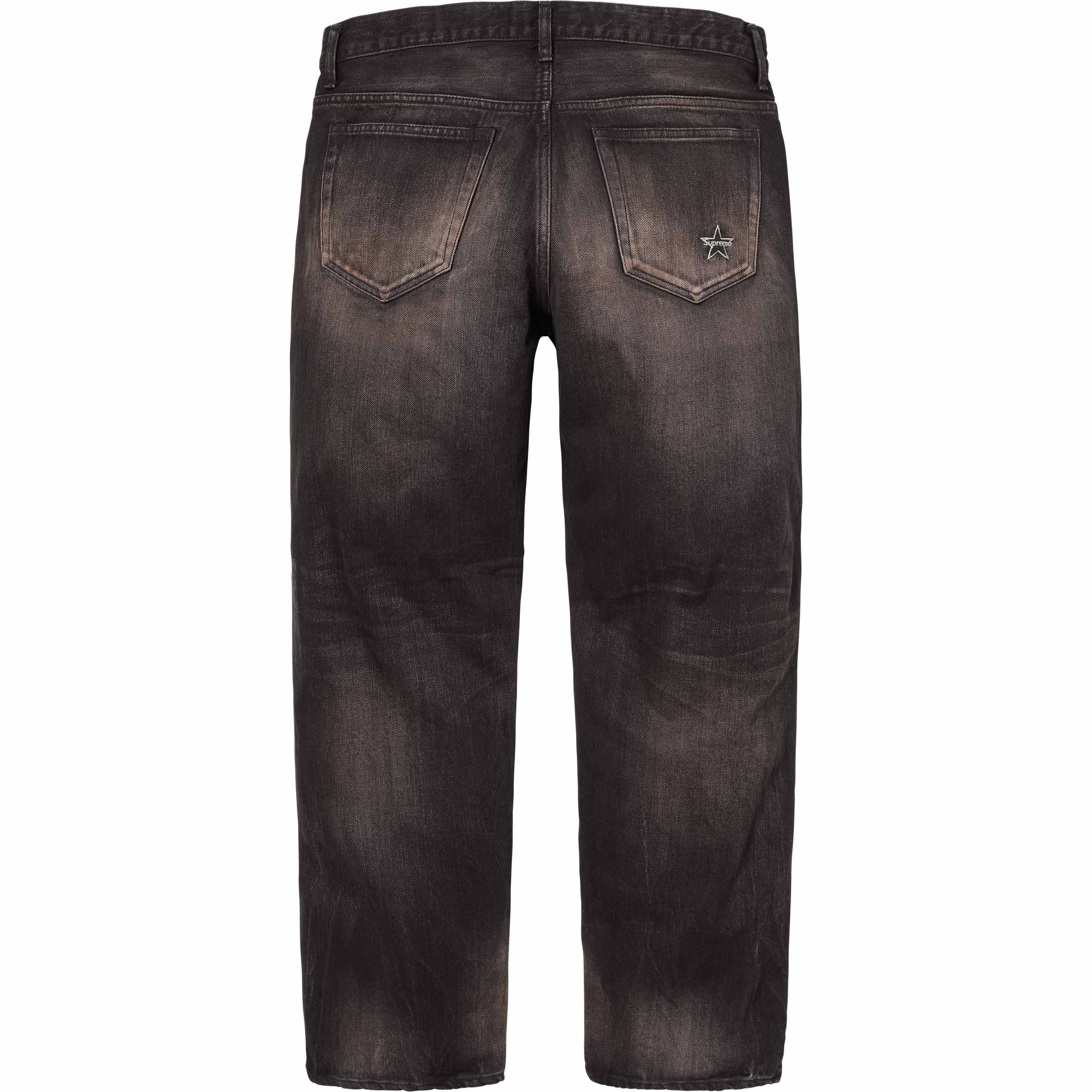 Distressed Loose Fit Selvedge Jean view 2